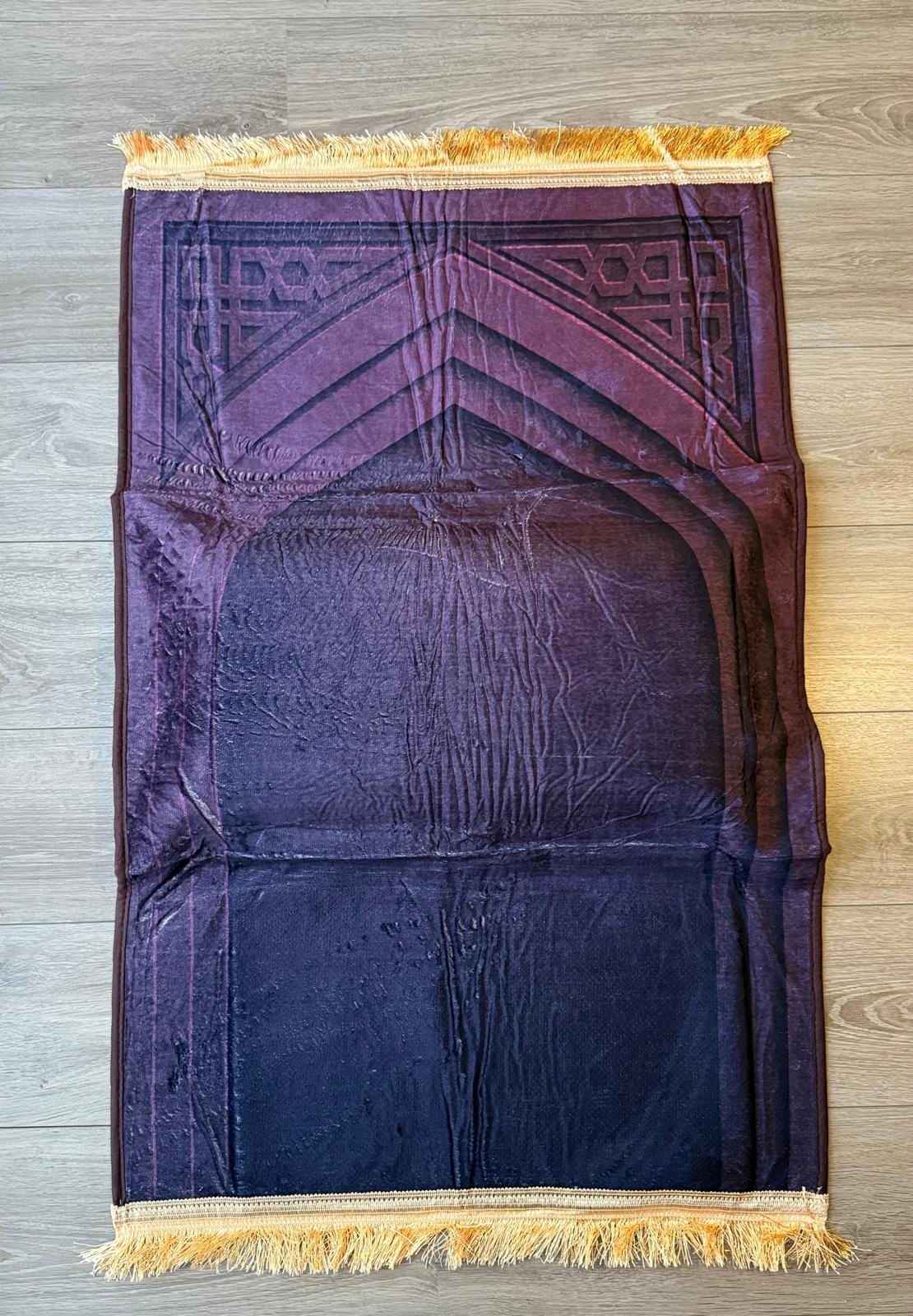 Ergonomisch gebedskleed patroon poort