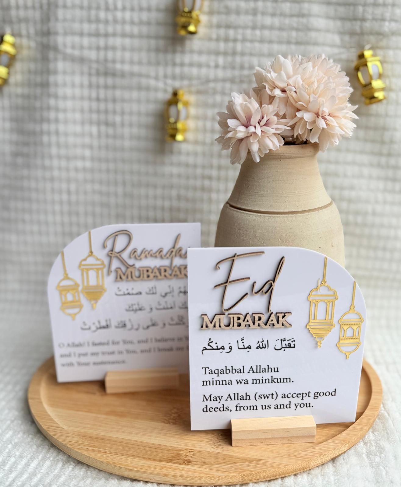 Ramadan Mubarak houder