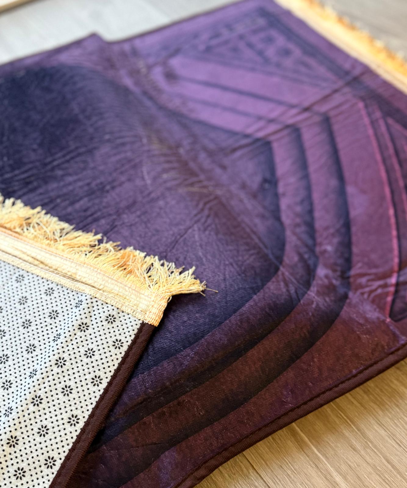 Ergonomisch gebedskleed patroon poort