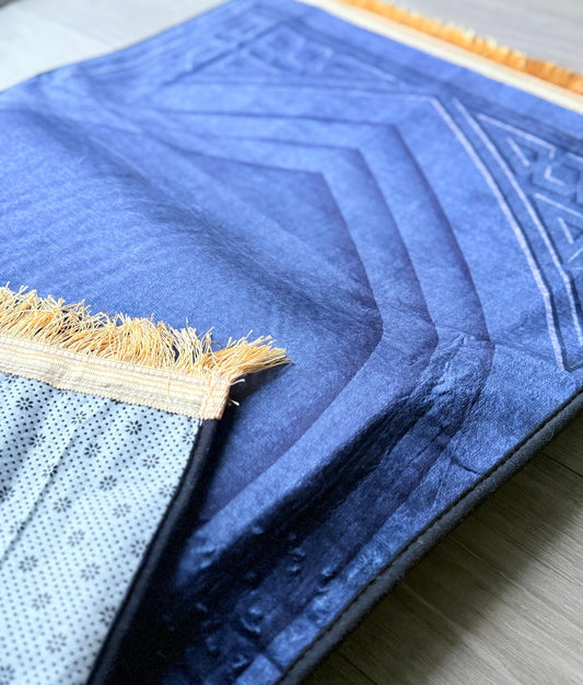 Ergonomisch gebedskleed patroon poort