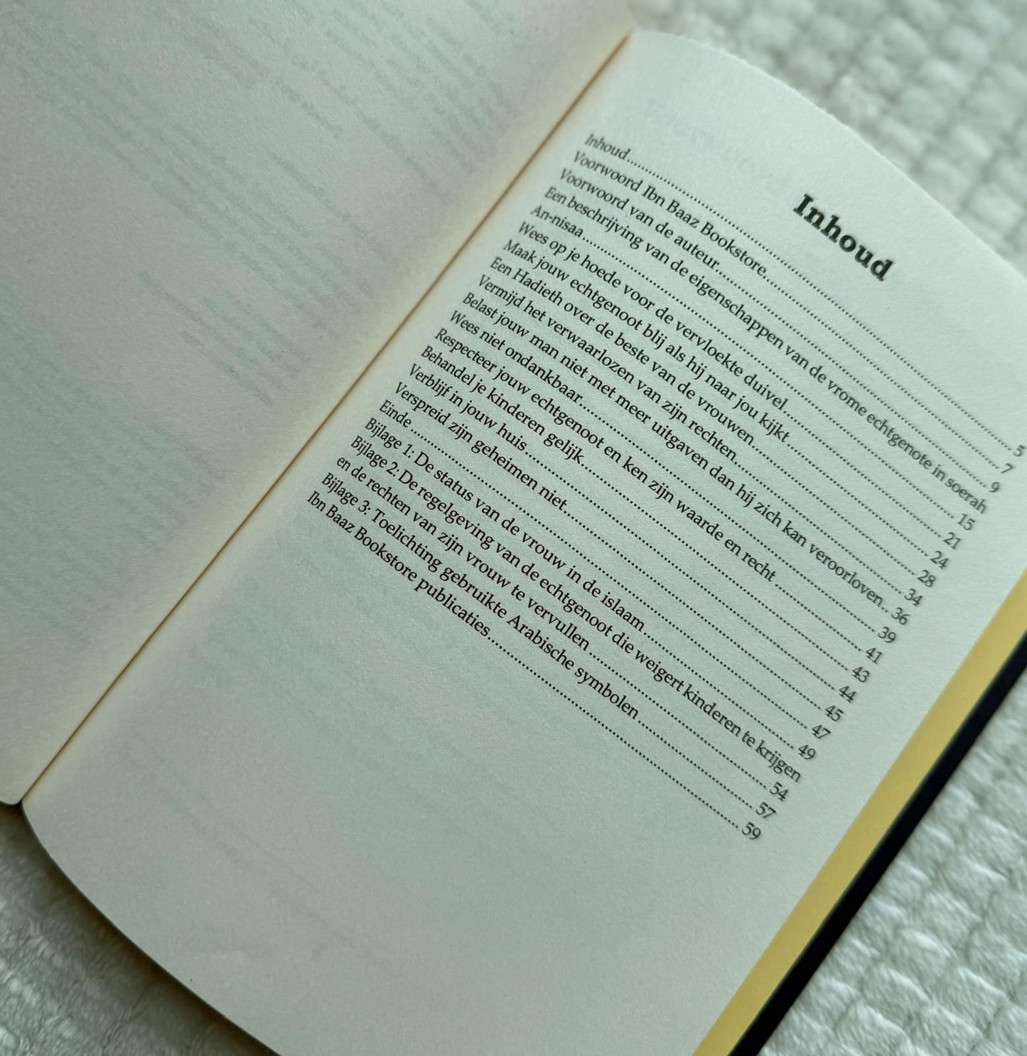 Eigenschappen van de vrome echtgenote