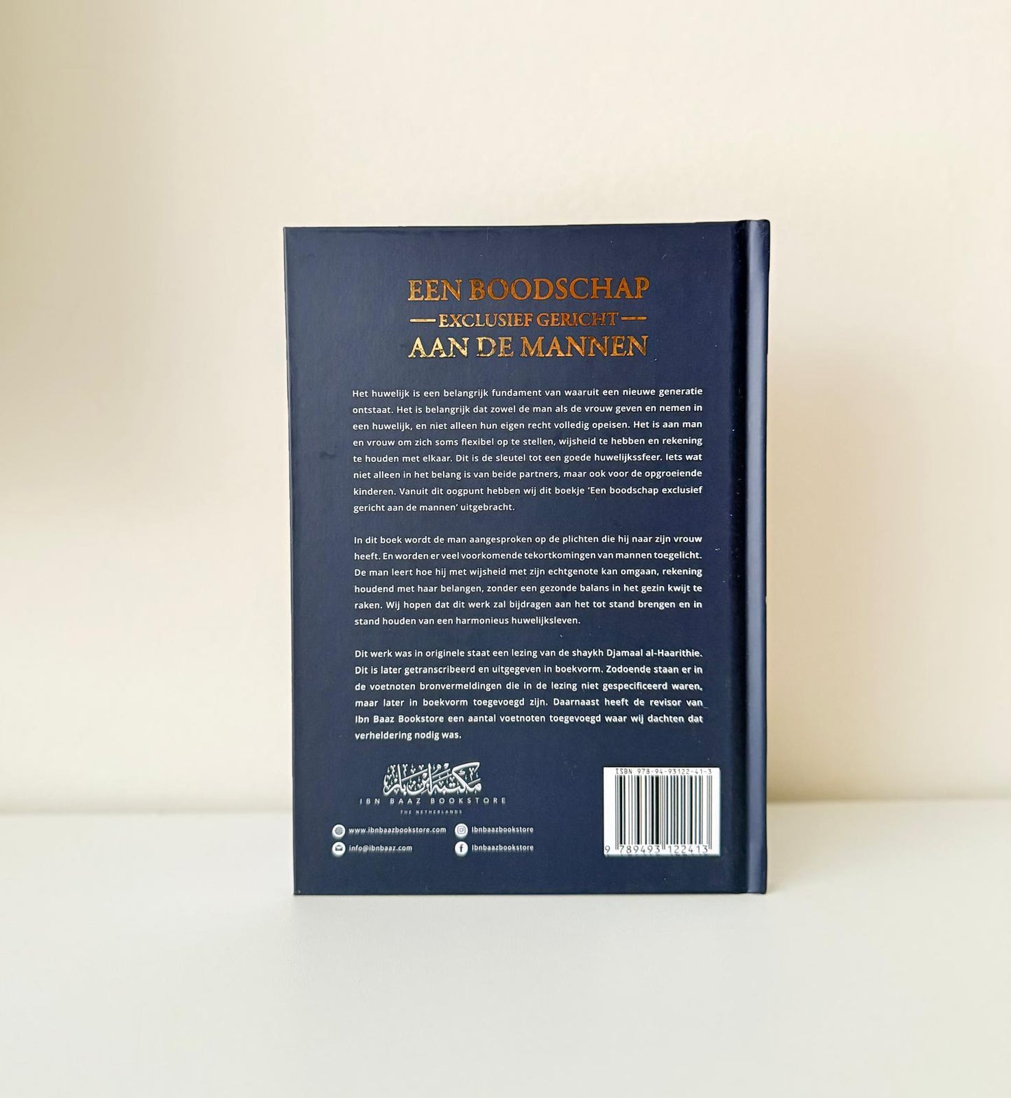 Een boodschap exclusief gericht aan de mannen