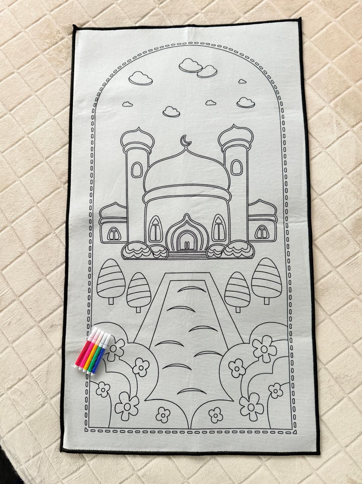 Gebedskleed inkleurbaar